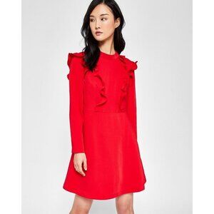 Ted Baker London Vibrant Red Ruffle Dress